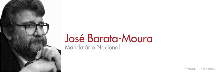 José Barata-Moura, Mandatário Nacional